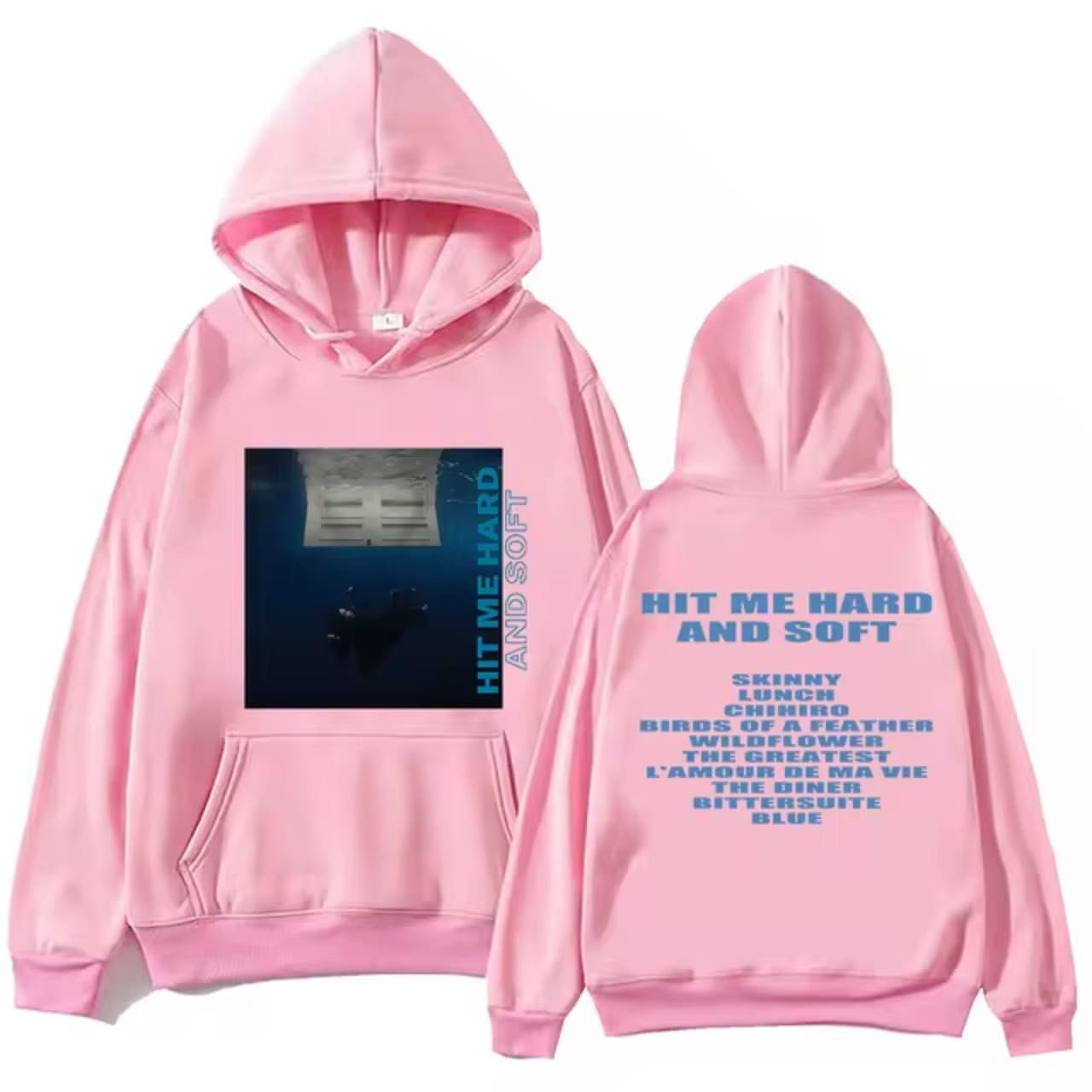 Billie Eilish Hit Me Hard And Soft Tour 2024 Hoodie Sweatshirt Merch – image 2, Billie Eilish Tee, Billie Eilish Merch, Billie Eilish Shirt, Billie Eilish Sweatshirt, Billie Eilish Hoodie, Billie Eilish Clothes