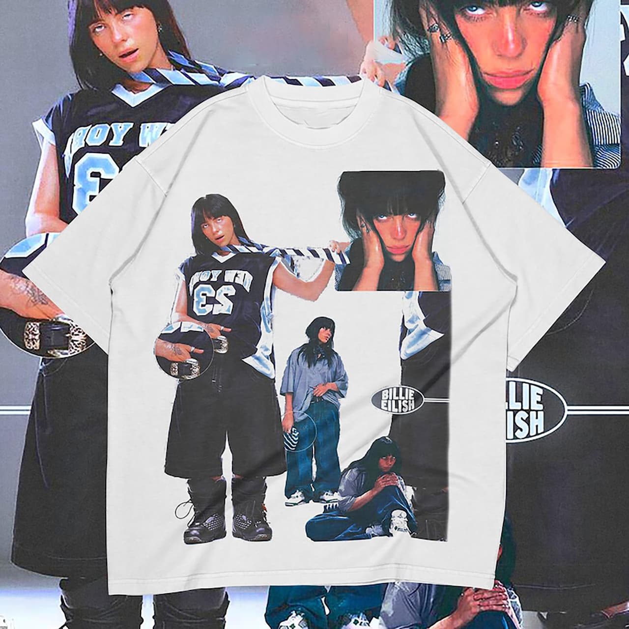 Billie Eilish Music Tee Shirt, Sweatshirt & Hoodie - Comfort Colors – image 1, billie eilish Tee, billie eilish Merch, billie eilish Shirt, billie eilish Sweatshirt, billie eilish Hoodie, billie eilish Clothes