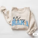 Bluey & Bingo Mama Mom Sweatshirt Hoodie | Mother's Day Gift, Comfort Colors 1 small thumbnail