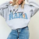 Bluey & Bingo Mama Mom Sweatshirt Hoodie | Mother's Day Gift, Comfort Colors 4 small thumbnail