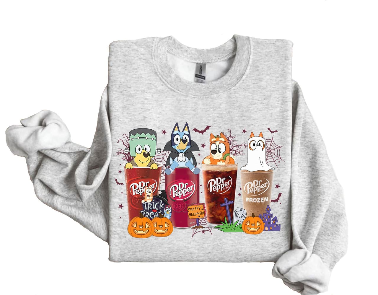 Bluey Halloween Sweatshirt, T-Shirt & Hoodie | Spooky Fall Bingo Shirt – image 3, Bluey Halloween Tee, Bluey Halloween Merch, Bluey Halloween Shirt, Bluey Halloween Sweatshirt, Bluey Halloween Hoodie, Bluey Halloween Clothes