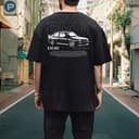 Camiseta Gráfica BMW E30 M3, Camiseta Coche Clásico Racing Años 90 Unisex 2 small thumbnail