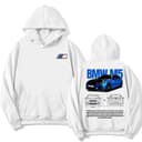 BMW M5 Unisex T-Shirt, Hoodie & Sweatshirt - Blue Series Car Clothing 2 small thumbnail