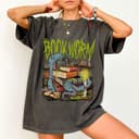 Book Worm Comfort Colors Graphic Tee, Booktok, Dark Romance Reader Gift 1 small thumbnail