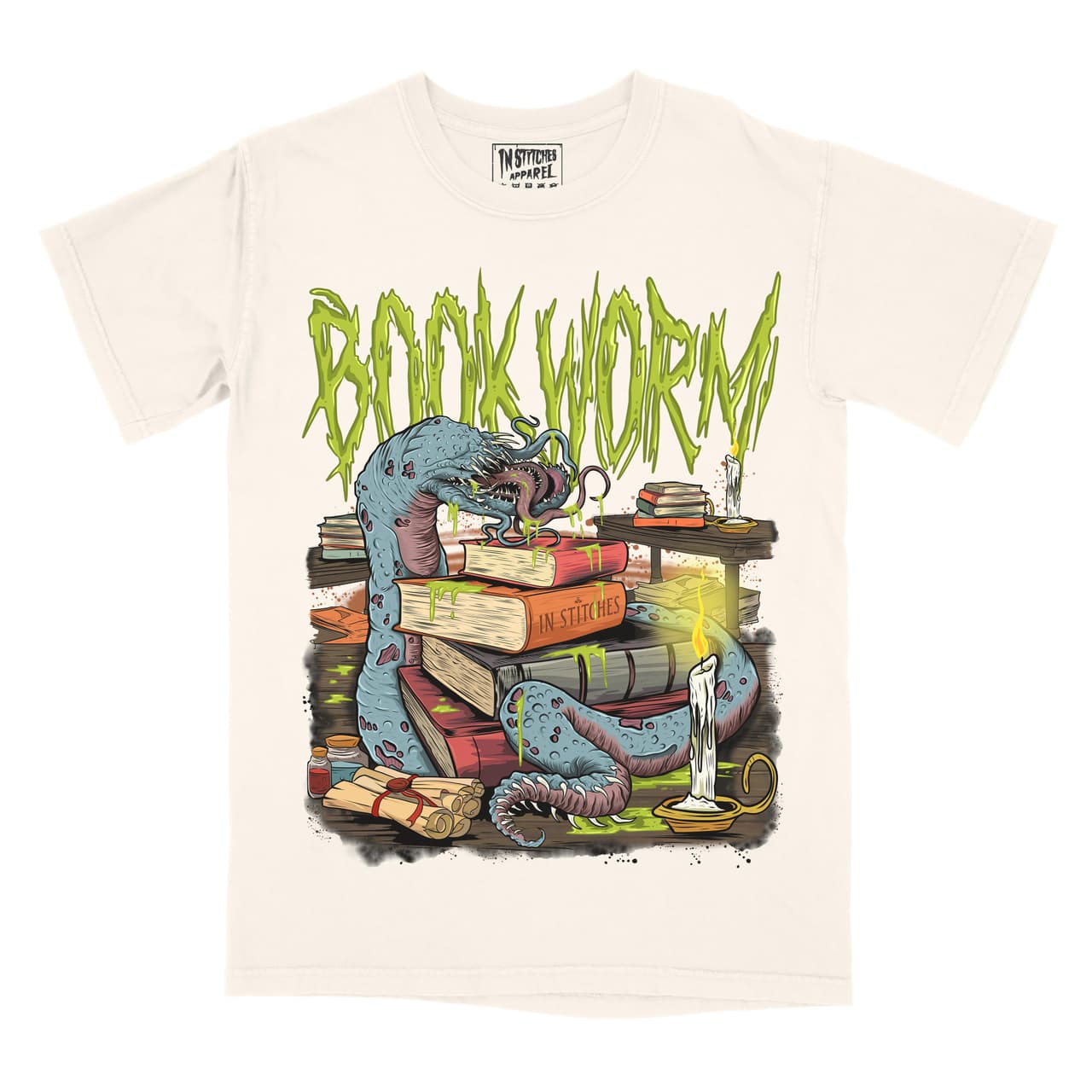 Book Worm Comfort Colors Graphic Tee, Booktok, Dark Romance Reader Gift – image 3, Book Worm Tee, Book Worm Merch, Book Worm Shirt, Book Worm Sweatshirt, Book Worm Hoodie, Book Worm Clothes