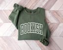 Bookish Bookworm Book Lover Librarian Sweatshirt & Hoodie Comfort Colors 1 small thumbnail