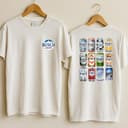 Busch Light Beer Can Collection Shirt – Funny Retro Drinking Tee for Men 1 small thumbnail