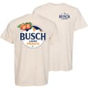 Busch Light Peach Camiseta de Algodón Estampada - Unisex Vintage 1 small thumbnail