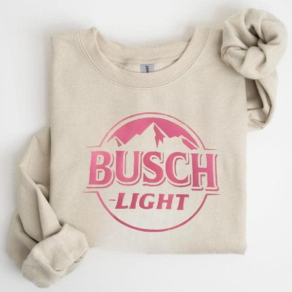 Busch Light Rosa Beer Party T-Shirt, Sudadera, Hoodie para Fans – image 2, Busch Tee, Busch Merch, Busch Shirt, Busch Sweatshirt, Busch Hoodie, Busch Clothes