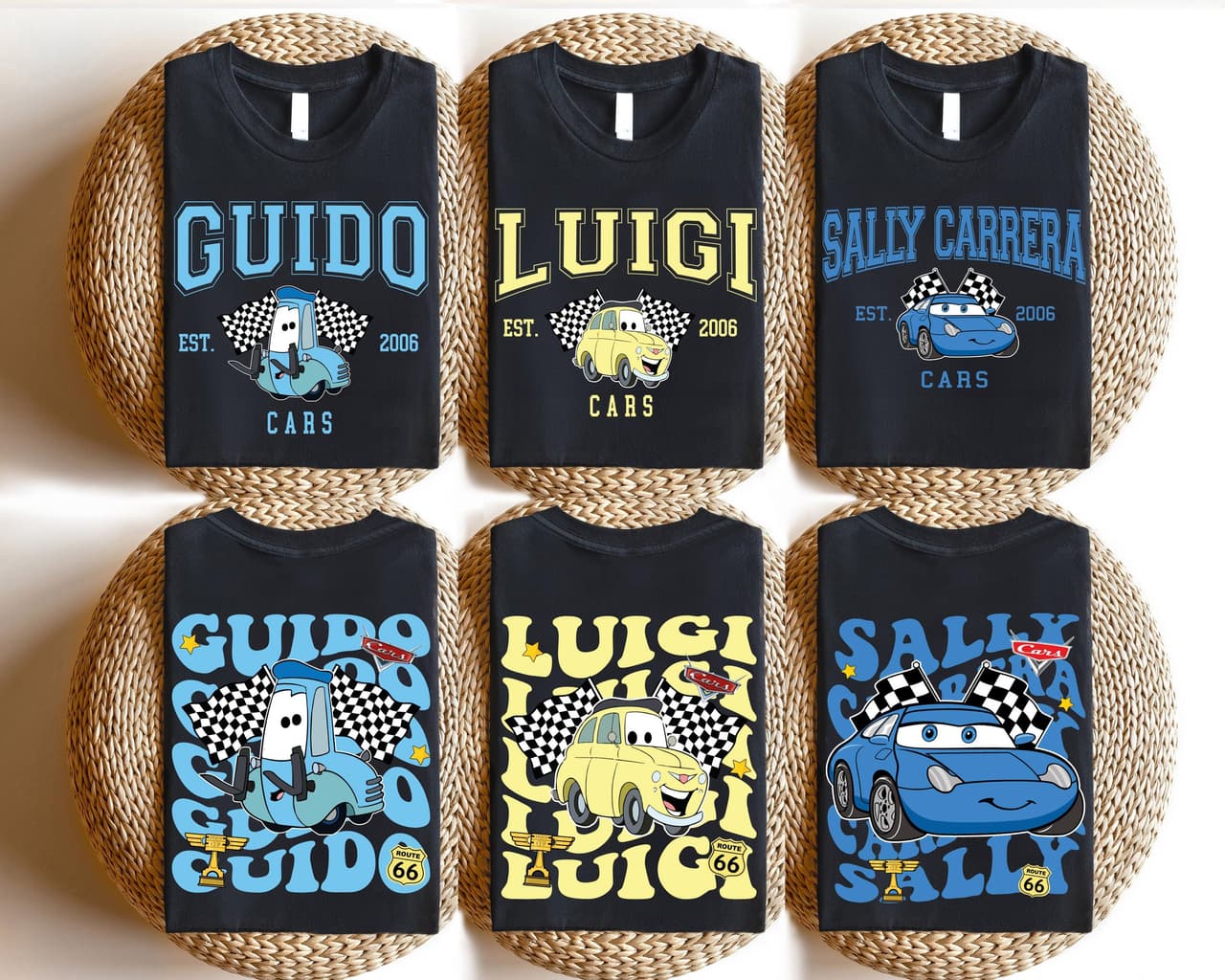 Cars 2-Sided Family Birthday Shirt - Lightning McQueen & Friends – image 4, disney shirt, cameron boyce merch, disney shirts for women, disney tee shirts womens, womens disney tee, disney family shirts, disney t shirts family