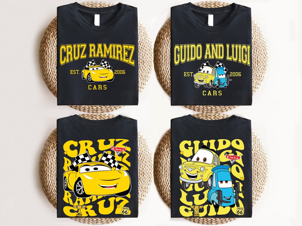 Cars 2-Sided Family Birthday Shirt - Lightning McQueen & Friends – image 3, disney shirt, cameron boyce merch, disney shirts for women, disney tee shirts womens, womens disney tee, disney family shirts, disney t shirts family