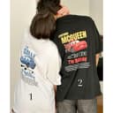 Cars Movie Lightning McQueen & Sally Couple T-Shirt | Regalo Unisex 1 small thumbnail