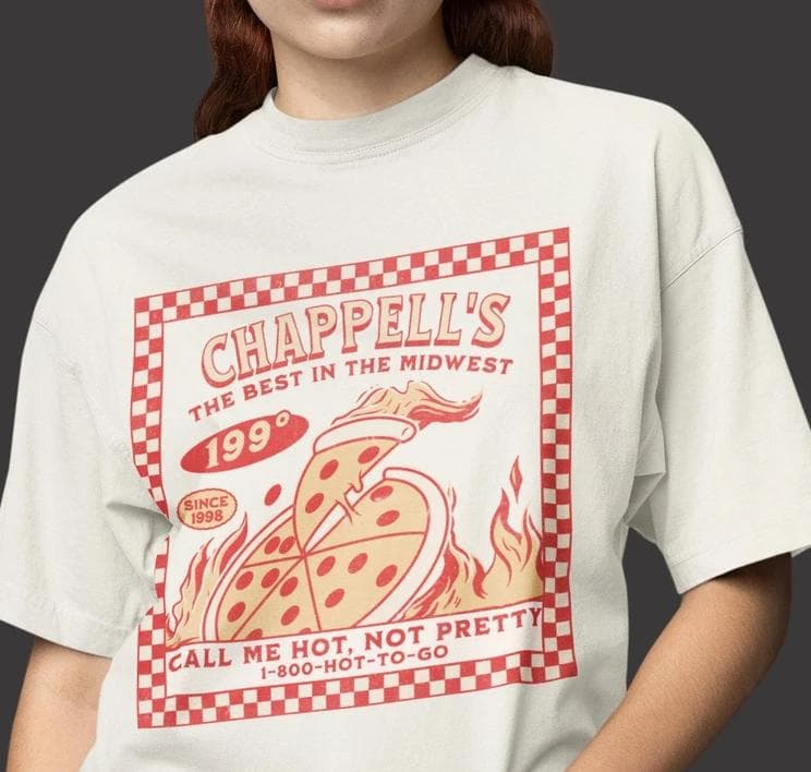 Chappell Roan Hot To Go Retro Pizza T-Shirt, Country Music Tee – image 1, Chappell Roan Hot To Go Tee, Chappell Roan Hot To Go Merch, Chappell Roan Hot To Go Shirt, Chappell Roan Hot To Go Sweatshirt, Chappell Roan Hot To Go Hoodie, Chappell Roan Hot To Go Clothes