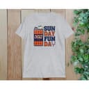 Camiseta Chicago Bear Football | Regalo Vintage para Día de Partido 3 small thumbnail