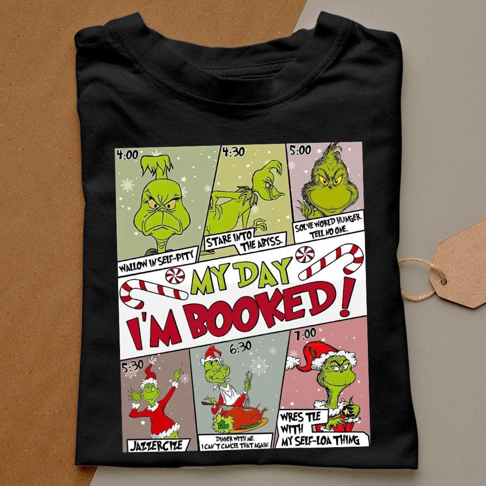 Christmas Grinch Sudadera, Grinchmas Timetable Sudadera, Grinch Xmas Family, Grinchmas Sudaderas, I'm Book Sudadera, Christmas Sudadera con capucha and Sweater; T-shirt Cotton Menswear Sudadera, Sudadera con capucha, Comfort Colors – image 3, Grinch Tee, christmas tees, christmas pullover ugly, ugly xmas sweatshirt, ugly sweatshirt christmas, christmas sweatshirt ugly, ugly christmas sweatshirt men