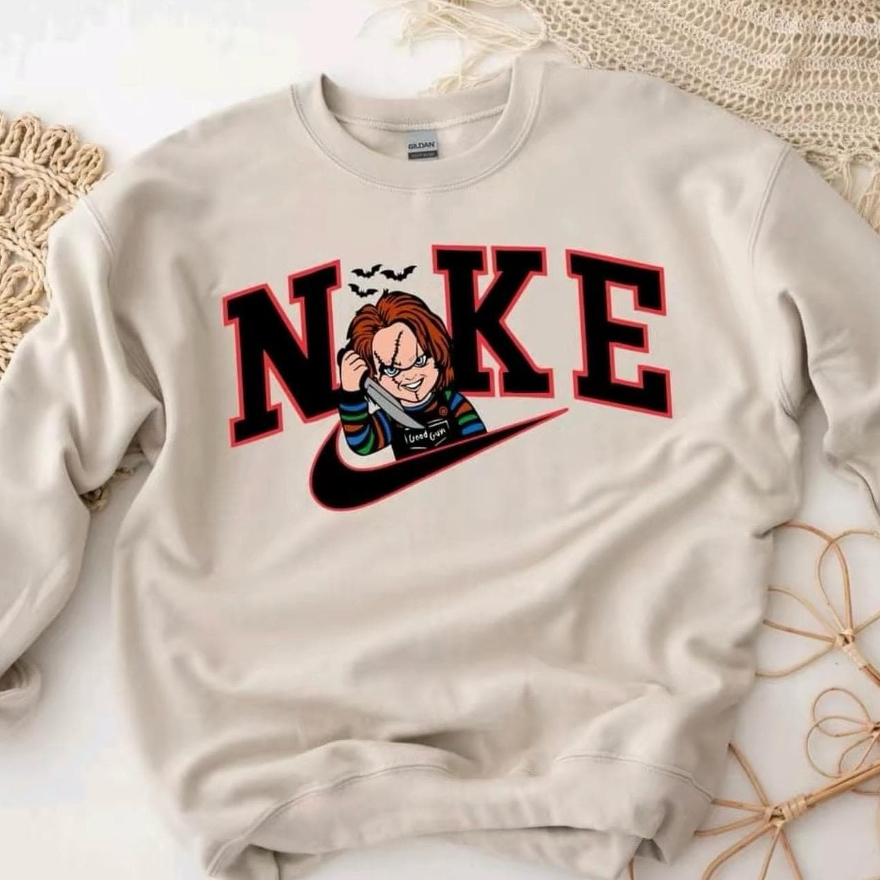 Chucky Horror Crew Shirt & Hoodie - Unisex Cotton Tee Sweatshirt – image 1, Chucky Tee, Chucky Merch, Chucky Shirt, Chucky Sweatshirt, Chucky Hoodie, Chucky Clothes