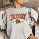 Cincinnati Football Vintage Crewneck Sweatshirt, T-Shirt & Fan Gifts FND21 3 small thumbnail
