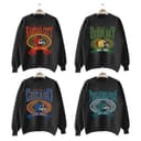 Classic Football Crewneck Sweatshirt - For All Team 1 small thumbnail