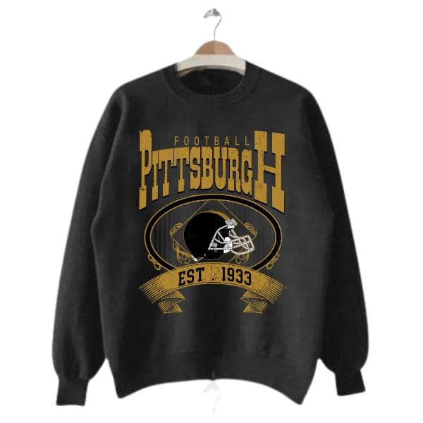 Classic Football Crewneck Sweatshirt - For All Team – image 2, NFL Tee, San Francisco 49ers Tee, Dallas Cowboys Tee, Detroit Lions Tee, Kansas City Chiefs Tee, Tampa Bay Buccaneers Tee, Arizona Cardinals Tee
