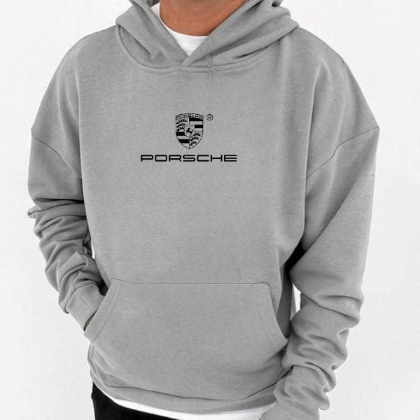 Classic Porsche 911 Turbo S Embroidered Cotton Hoodie - Unisex Gift – image 3, Porsche Tee, Tee, Porsche 911 Shirt, Porsche 911 Sweatshirt, Porsche 911 Hoodie, racing Tee, racing Shirt