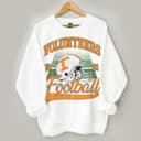 Classic Tennessee Volunteers Vintage NCAA Football Sweatshirt Cotton Unisex 3 small thumbnail