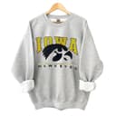 Sudadera Clásica Vintage Iowa Hawkeyes Football NCAA Unisex 1 small thumbnail