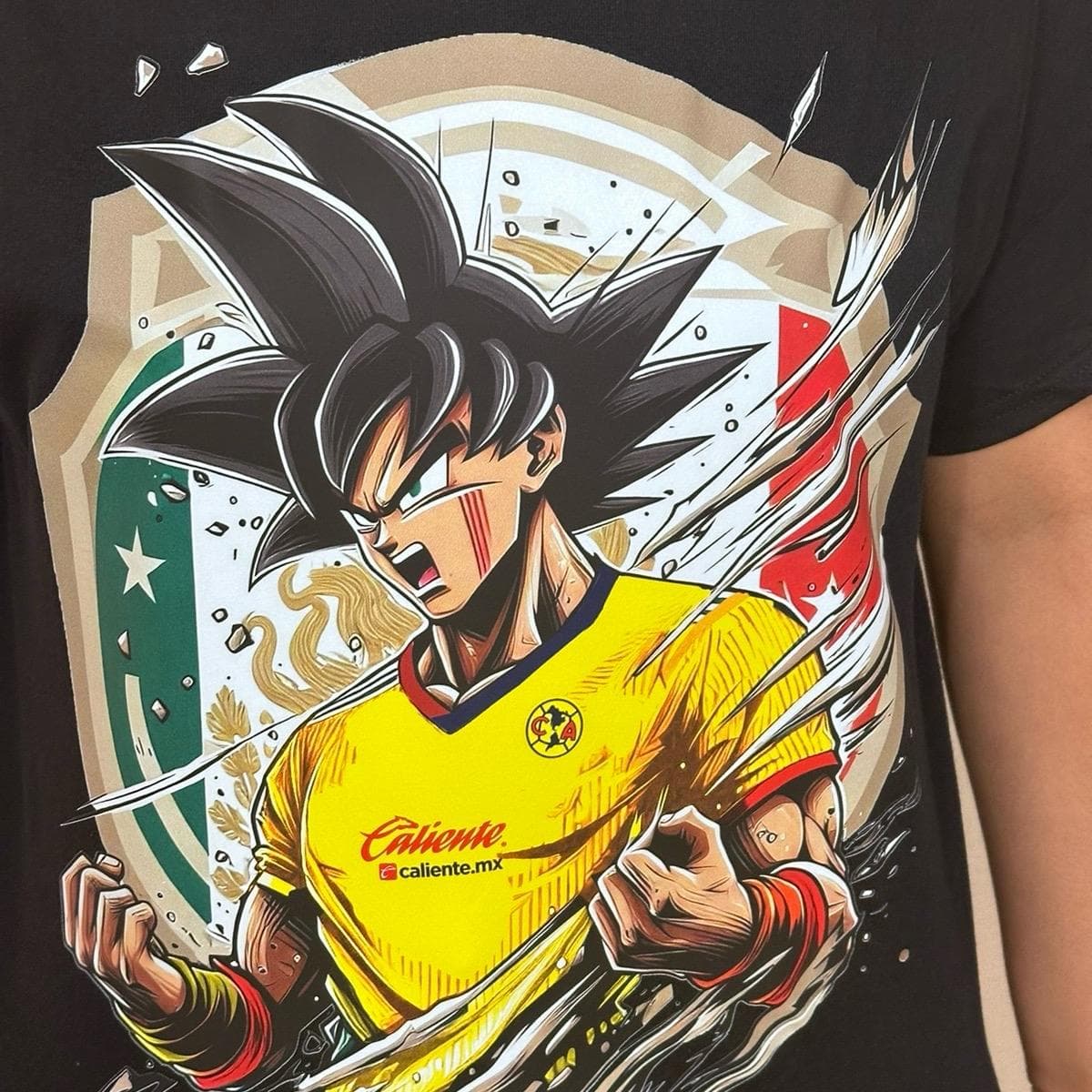 Club América Playera, T-Shirt, Hoodie & Sweatshirt - Comfort Colors – image 2, goku Tee, goku Merch, goku Shirt, goku Sweatshirt, goku Hoodie, goku Clothes