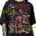 CM Punk 90s Vintage Bootleg WWE T-Shirt Sweatshirt Hoodie 1 small thumbnail
