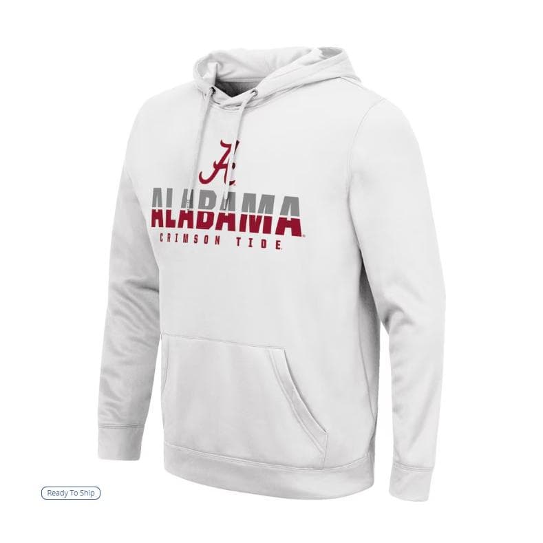 Colosseum Alabama Pullover Hoodie - Men's, Women's & Fan Streetwear Gift – image 1, Alabama Crimson Tide Tee, alabama football clothing, alabama crimson tide shirt, alabama shirts, alabama football shirts, alabama football sweatshirt, alabama tee shirts
