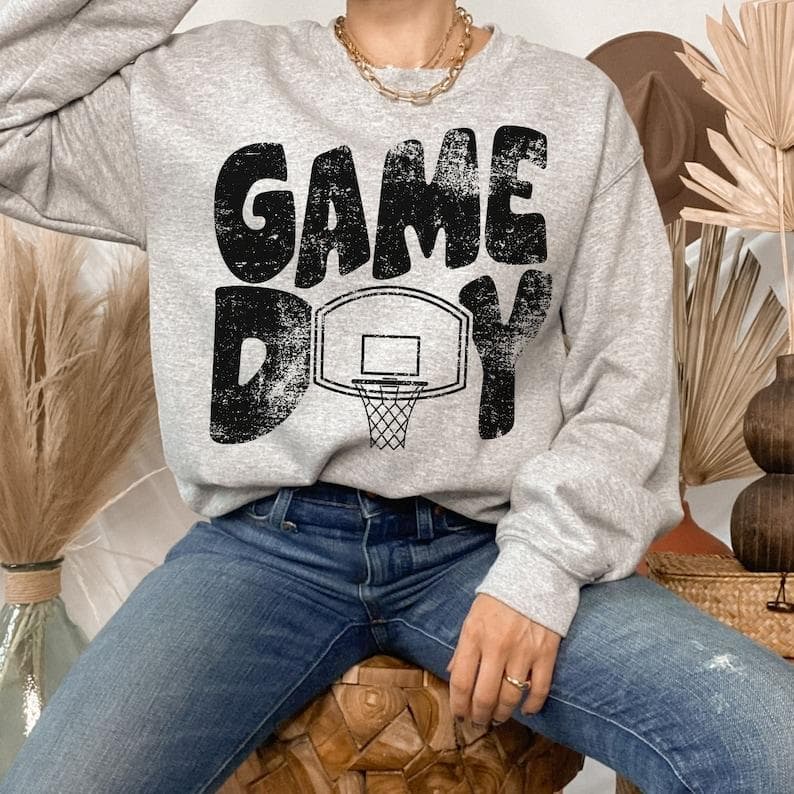 Comfort Colors Game Day Basketball Shirts, Sweatshirts, Hoodies, Mom Spirit – image 2, Football Game day Tee, Football Game day Merch, Football Game day Shirt, Football Game day Sweatshirt, Football Game day Hoodie, Football Game day Clothes