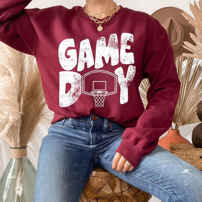 Comfort Colors Game Day Basketball Shirts, Sweatshirts, Hoodies, Mom Spirit – image 4, Football Game day Tee, Football Game day Merch, Football Game day Shirt, Football Game day Sweatshirt, Football Game day Hoodie, Football Game day Clothes