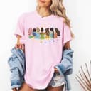 Comfort Colors Gift, Retro Disneey Princess Shirt, Watercolor Princess Shirt, Disneey Trip T-Shirt, Disneey Princess, Disneeyworld Princess Gift K83 3 small thumbnail