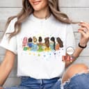 Comfort Colors Gift, Retro Disneey Princess Shirt, Watercolor Princess Shirt, Disneey Trip T-Shirt, Disneey Princess, Disneeyworld Princess Gift K83 2 small thumbnail