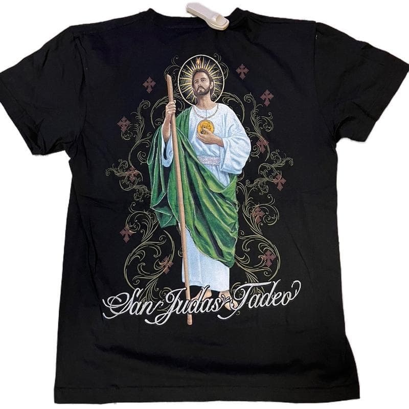 Comfort Colors San Judas Tadeo Tee, Hoodie, Sweatshirt - Unique Design – image 1, Judas Tee, Judas Merch, Judas Shirt, Judas Sweatshirt, Judas Hoodie, Judas Clothes