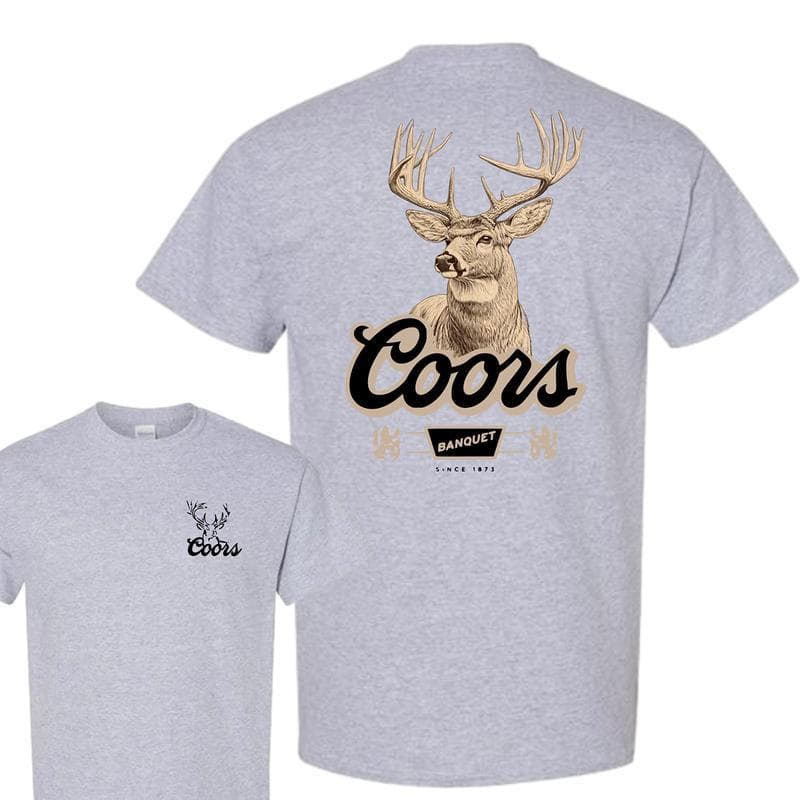 Camiseta Coors Banquet Whitetail Buck | Ropa Retro Vintage para Exteriores – image 4, Coors Tee, Coors Merch, Coors Shirt, Coors Sweatshirt, Coors Hoodie, Coors Clothes