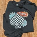 Coors Cowboy Sweatshirt, Coors Banquet Hoodie, Western outfits Women, Cowboy western sweatshirts, Punchy Western Crewneck 1 small thumbnail