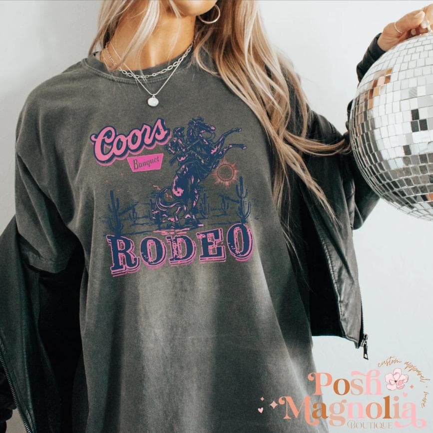 Coors Rodeo Sweatshirt, Western Beer T-Shirt, Western Graphic Hoodie, Y'allternative Tee Shirt, Cowgirl Sweater, Cowboy Hoodie – image 2, Coors Tee, coors banquet shirt, coors light shirt, coors light tee shirt, coors light beer shirt, coors banquet button up shirt, coors shirt