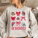Camiseta Coquette Retro Ohio State Buckeyes NCAA Equipo de Fútbol Regalo 2 small thumbnail
