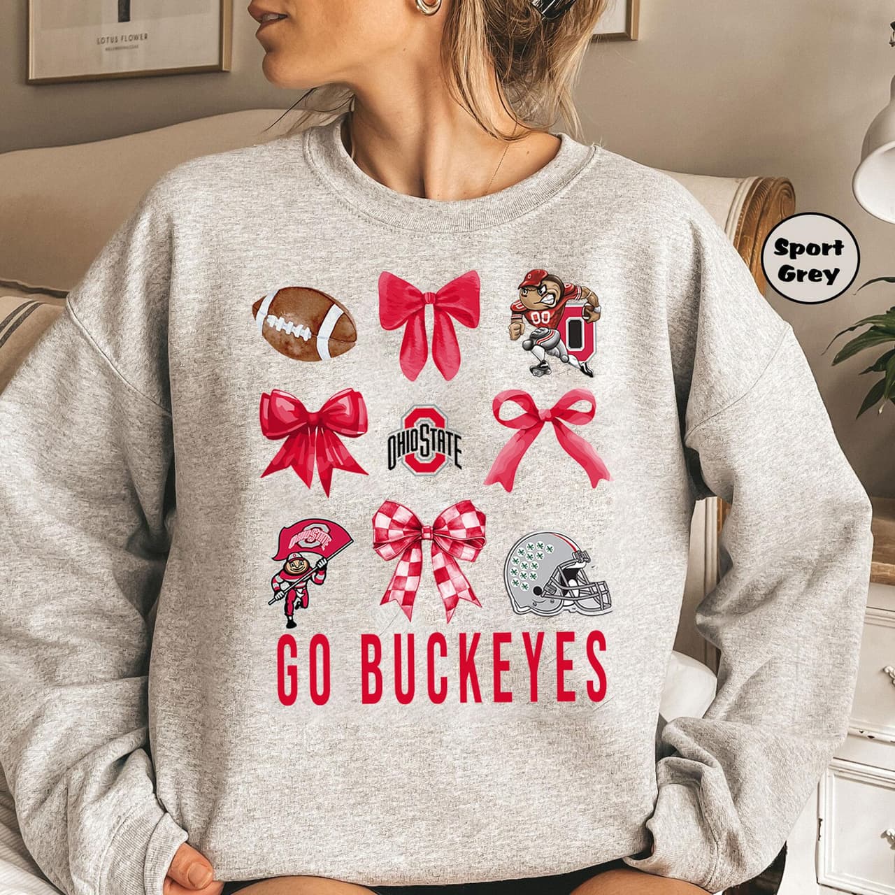 Camiseta Coquette Retro Ohio State Buckeyes NCAA Equipo de Fútbol Regalo – image 2, Ohio State Buckeyes Tee, Ohio State Buckeyes Merch, Ohio State Buckeyes Shirt, Ohio State Buckeyes Sweatshirt, Ohio State Buckeyes Hoodie, Ohio State Buckeyes Clothes