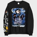 Coraline Best For Coraline Movie Sweatshirt, Vintage Halloween Movie Hoodie Sweatshirt, Hoodie, Comfort Colors 2 small thumbnail