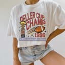 Camiseta Unisex y Sudadera con Cuello Redondo de Tela de Algodón del Show de TV Friends de Fútbol del Día de Acción de Gracias - Capucha Cómoda del Campeón de la Copa Geller 1 small thumbnail