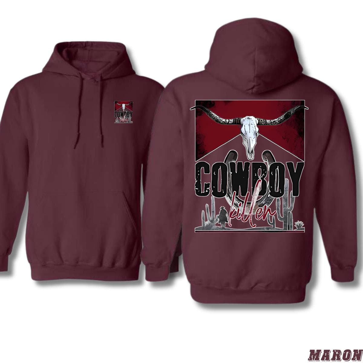 Cowboy Killer Skull Western Hoodie, Sweatshirt - Bold Edgy Comfort Colors – image 4, Cowboy Killer Skull Western Tee, Cowboy Killer Skull Western Merch, Cowboy Killer Skull Western Shirt, Cowboy Killer Skull Western Sweatshirt, Cowboy Killer Skull Western Hoodie, Cowboy Killer Skull Western Clothes