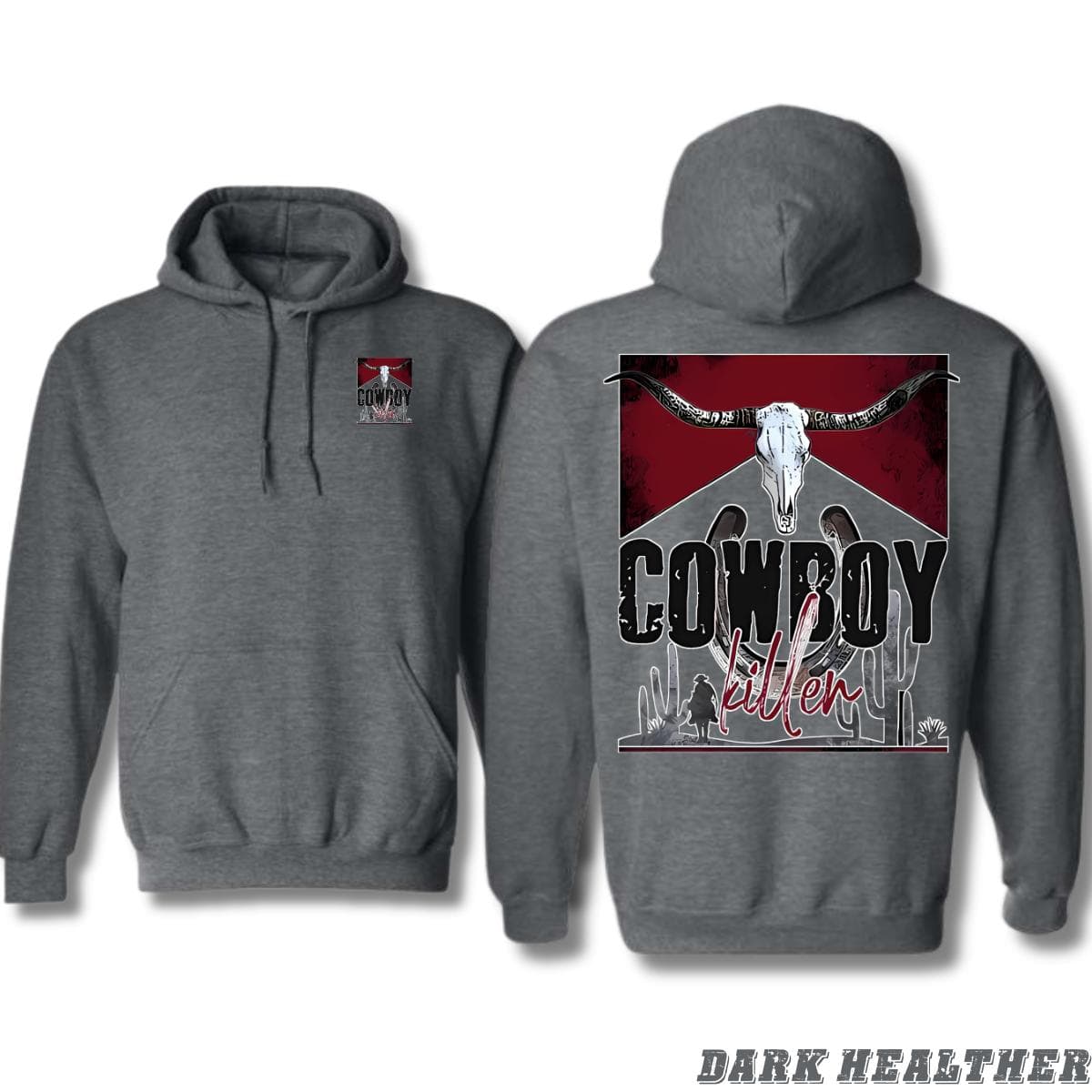 Cowboy Killer Skull Western Hoodie, Sweatshirt - Bold Edgy Comfort Colors – image 2, Cowboy Killer Skull Western Tee, Cowboy Killer Skull Western Merch, Cowboy Killer Skull Western Shirt, Cowboy Killer Skull Western Sweatshirt, Cowboy Killer Skull Western Hoodie, Cowboy Killer Skull Western Clothes