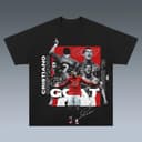 CR7 Cristiano Ronaldo Camiseta Retro - Regalo Leyenda para Fans de Fútbol 1 small thumbnail