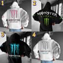 Custom Monster Energy Hoodie, Racing Style Sweatshirt, Casual Unisex T-Shirt Streetwear 1 small thumbnail