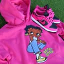 Cute Betty Unisex Adult Hoodie Sweatshirt by Comfort Colors 1 small thumbnail