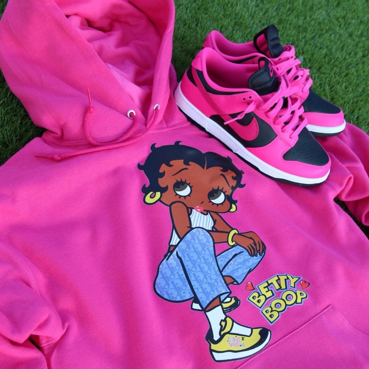 Cute Betty Unisex Adult Hoodie Sweatshirt by Comfort Colors – image 1, Betty Boop Tee, Betty Boop Tee, Betty Boop Shirt, Betty Boop Sweatshirt, Betty Boop Hoodie, betty boop t shirt, t shirt betty boop