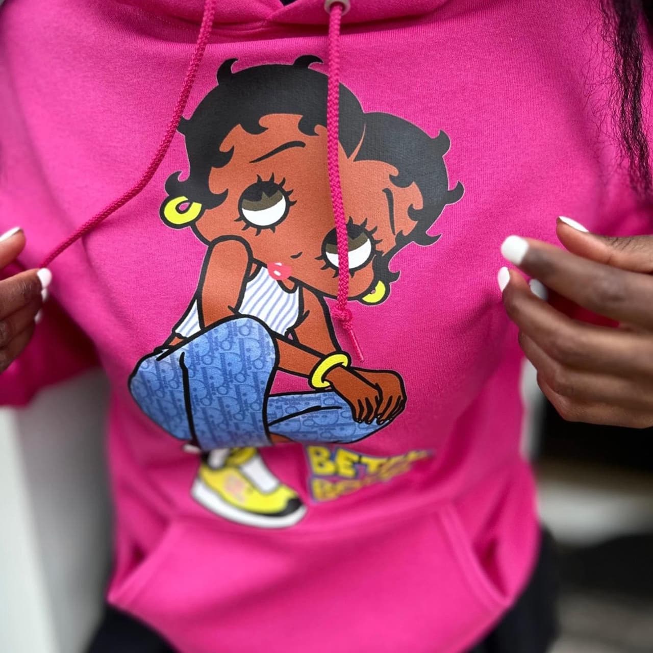 Cute Betty Unisex Adult Hoodie Sweatshirt by Comfort Colors – image 3, Betty Boop Tee, Betty Boop Tee, Betty Boop Shirt, Betty Boop Sweatshirt, Betty Boop Hoodie, betty boop t shirt, t shirt betty boop