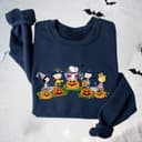 Cute Snoopy Pumpkin Halloween Sweatshirt 3 small thumbnail