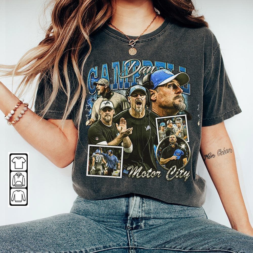 Dan Campbell Football Shirt, American Football Christmas Shirt Unisex, Retro American Football Bootleg Gift MD93 – image 1, Dan Campbell Tee, Dan Campbell Merch, Dan Campbell Shirt, Dan Campbell Sweatshirt, Dan Campbell Hoodie, Dan Campbell Clothes